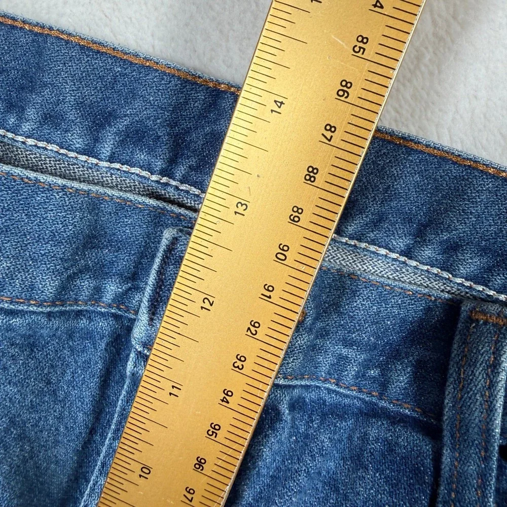 Wrangler Jeans Mens 36x38 Blue Denim Straight Leg Classic‎ Fit Pants Made In USA